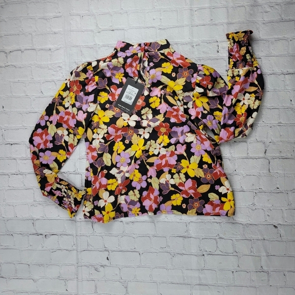 WHO‎ WHAT WEAR  Bohemian Garden floral top - Picture 8 of 15